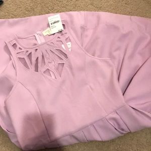 Brand new lilac colored dress